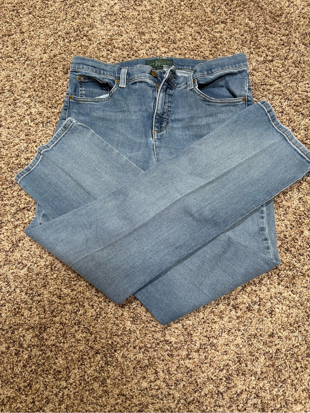 Ralph Lauren Light Blue Straight-Leg Jeans